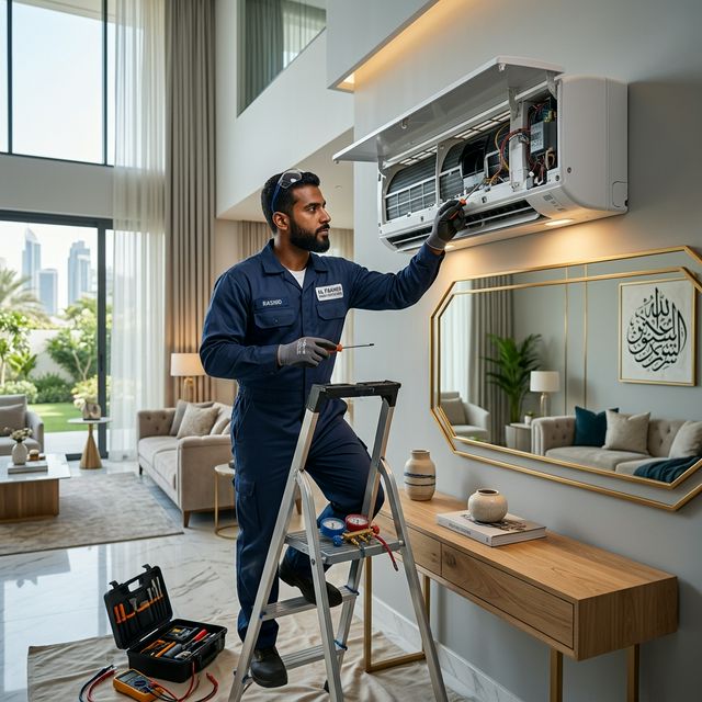 خدمة تبريد وتكييف